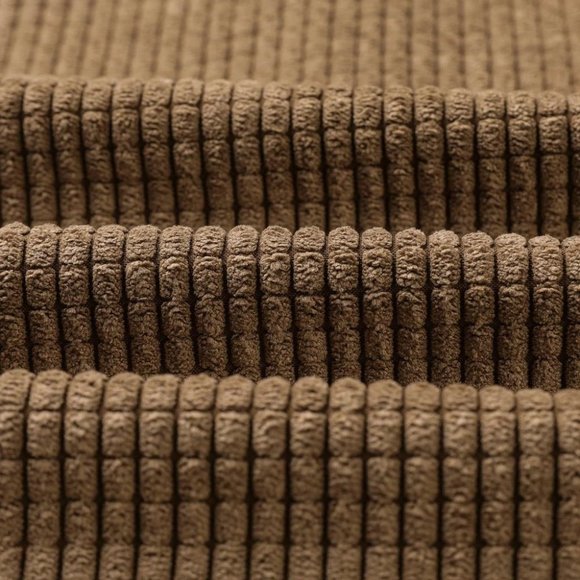 Casual Camel Men's Teddy Lined Corduroy Jacket w/F - Picture 7 of 7